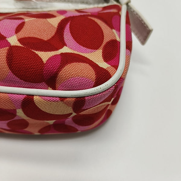 Canvas Top Handle Bag Multicolor