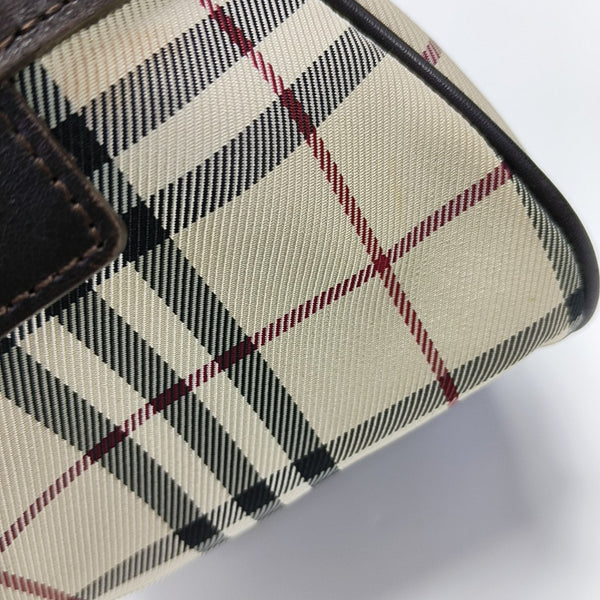 Canvas Top Handle Bag Beige