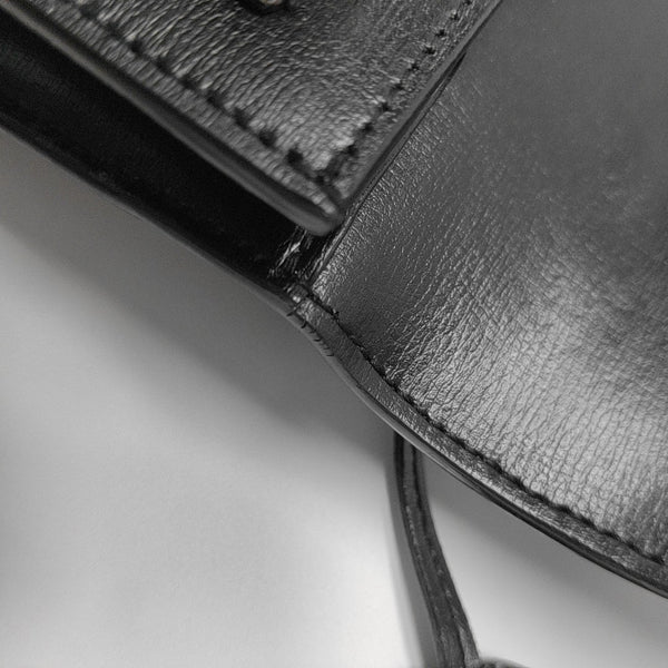 SUNSET Medium Calfskin Black