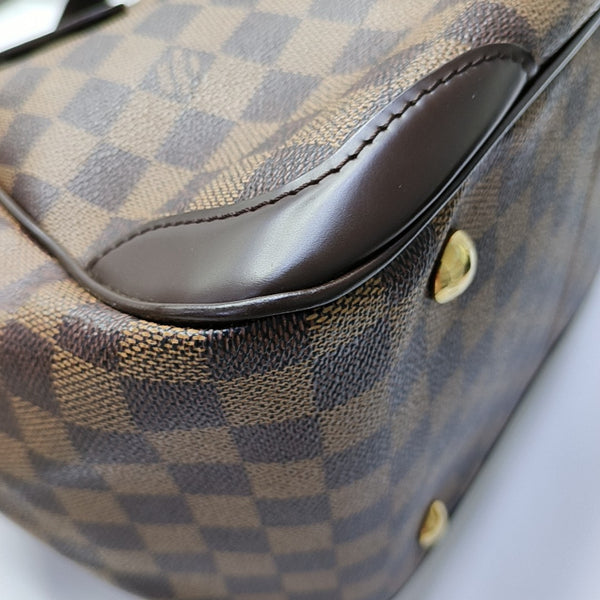 VERONA MM Damier Ebene Coated Canvas Brown