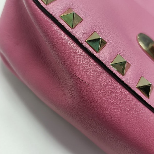 Rockstud Mini Calfskin Pink