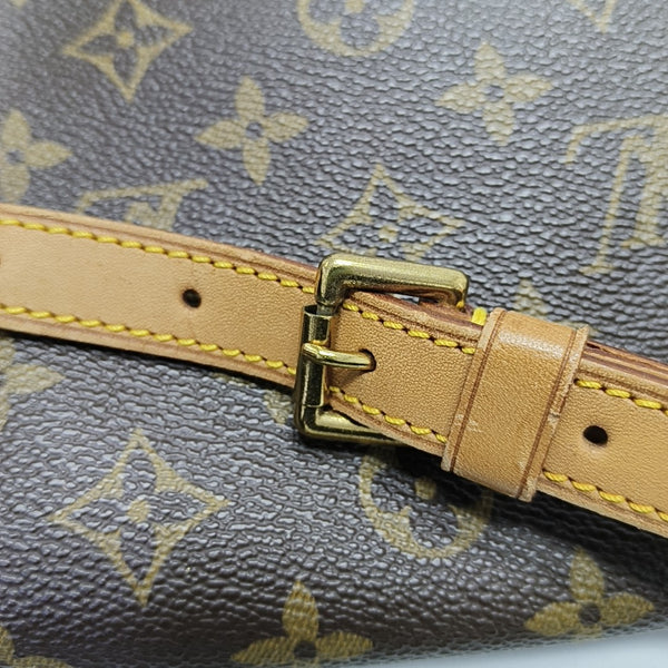 MUSETTE TANGO Monogram Coated Canvas Brown