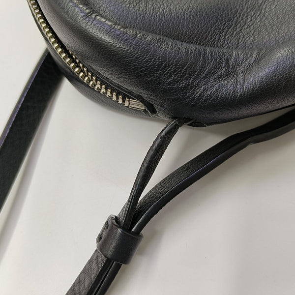 Calfskin Shoulder Bag Black