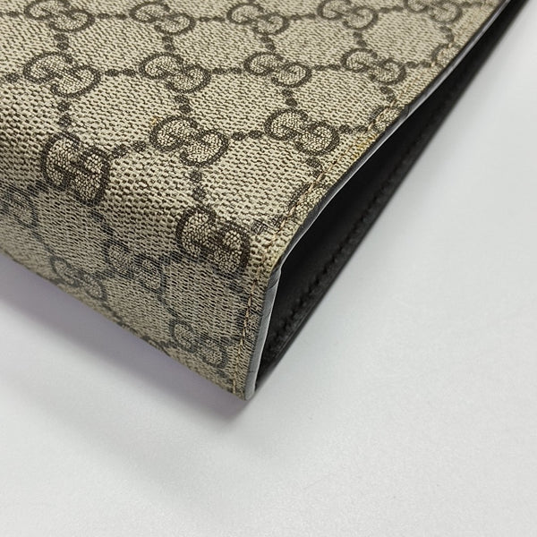GG Supreme Monogram Coated Canvas Black