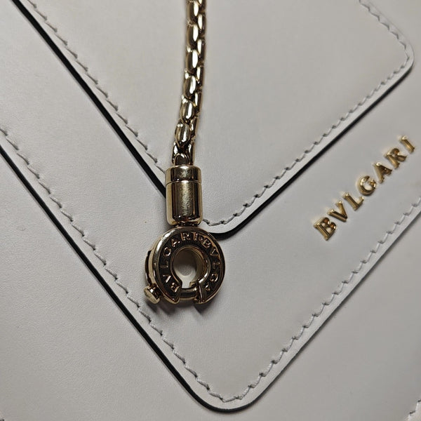 SERPENTI FOREVER Small Calfskin White