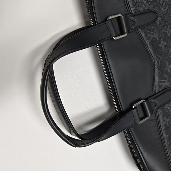 EXPLORER Monogram Coated Canvas Black