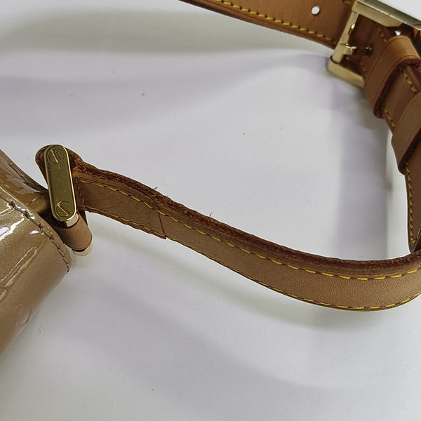THOMPSON STREET Monogram Calfskin Yellow
