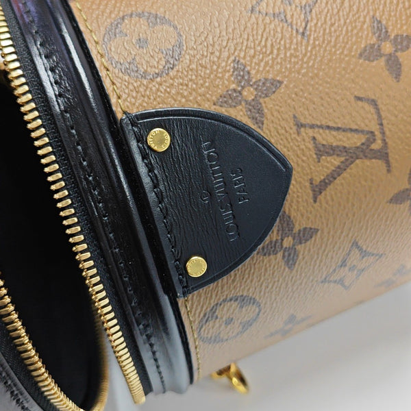 CANNES PM Monogram Coated Canvas Brown