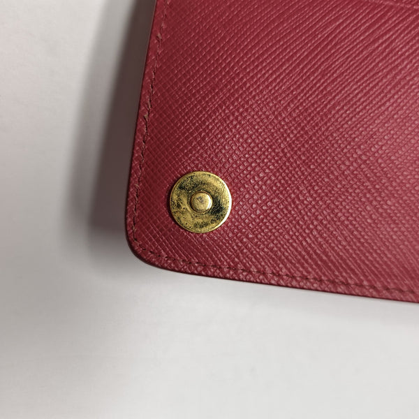 Calfskin Shoulder Bag Mini Red