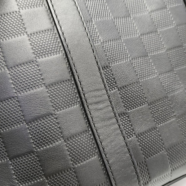 TADAO PM Damier Graphite Calfskin Black