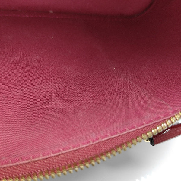 ALMA BB Monogram Patent Leather Red