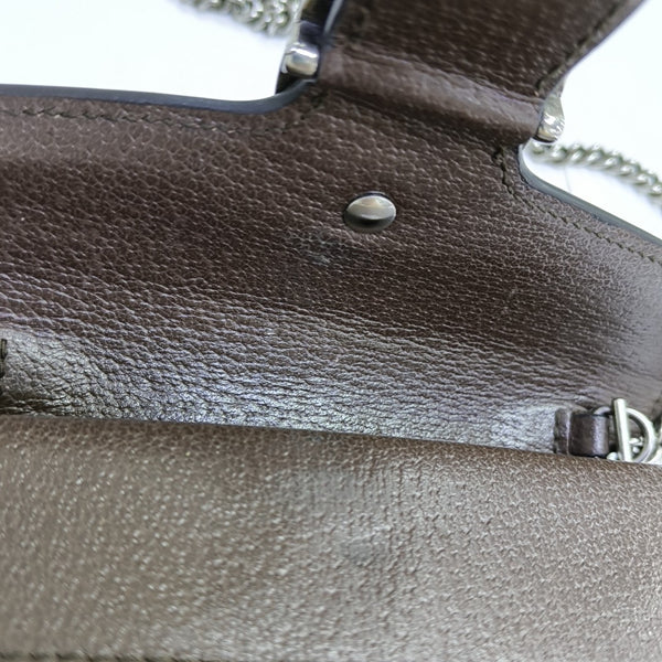 Dionysus Super Mini Monogram Canvas Beige