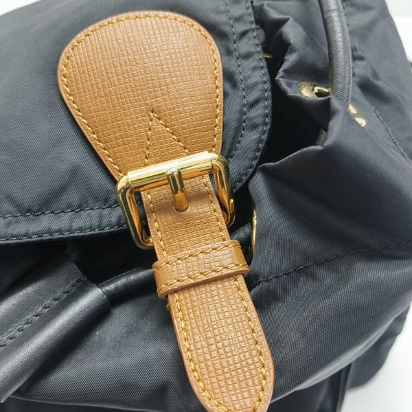 The Rucksack Nylon Black