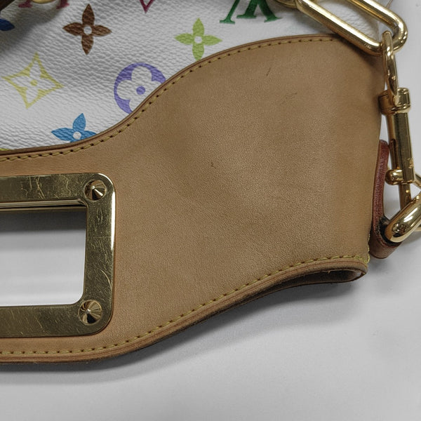 LV × TM JUDY MM Monogram Coated Canvas White