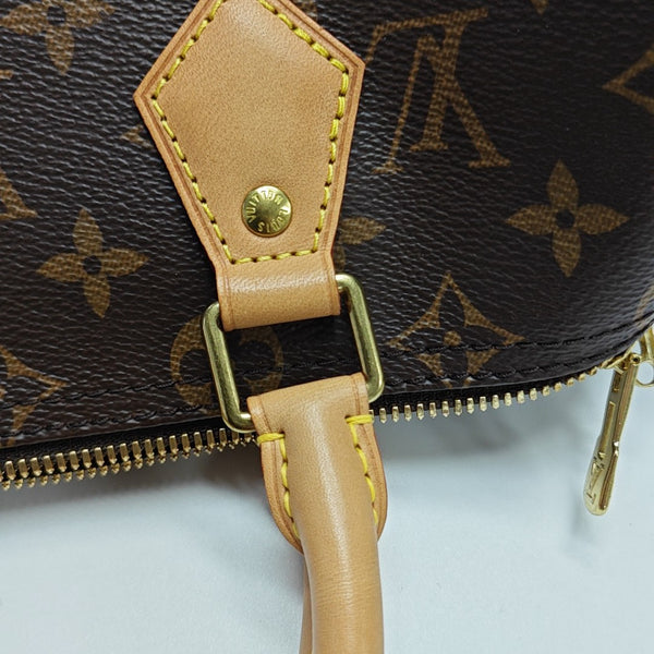 SPEEDY 25 Monogram Coated Canvas Brown