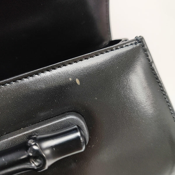Bamboo 1947 Mini Calfskin Black