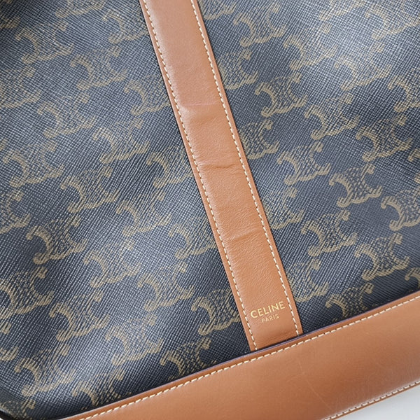 TRIOMPHE CANVAS Medium Coated Canvas Brown