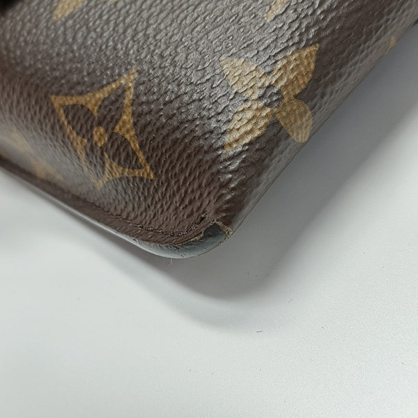 PADLOCK Monogram Coated Canvas Brown