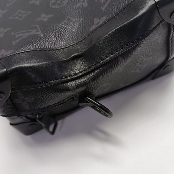 SOFT TRUNK Monogram Coated Canvas Black