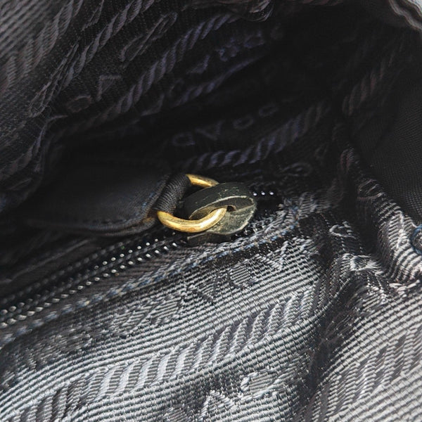 Re-Edition 1995 Chaîne Quilted Nylon Blue