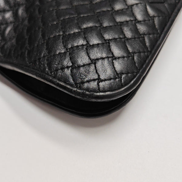Calfskin Top Handle Bag Black