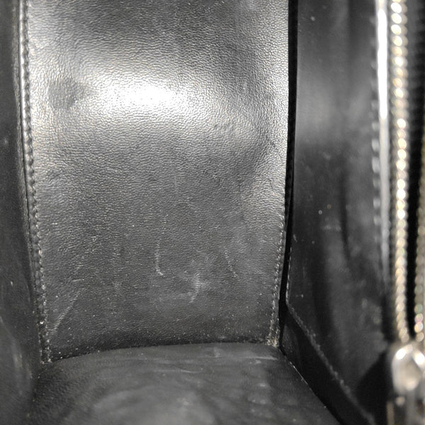 Hourglass S Calfskin Black