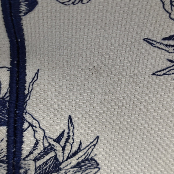 Book Tote Medium Canvas Blue