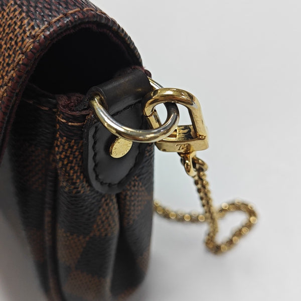FAVORITE PM Coated Canvas Brown