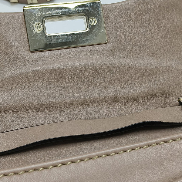 Rockstud Calfskin Pink