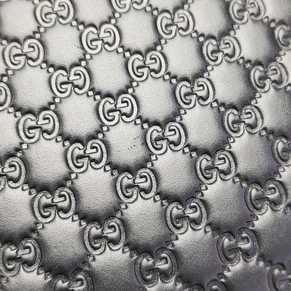 Signature Monogram Calfskin Black Wallet
