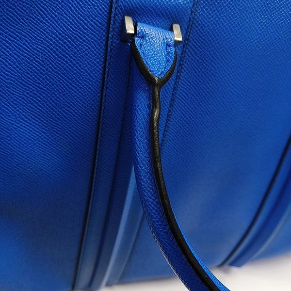 Calfskin Shoulder Bag Blue