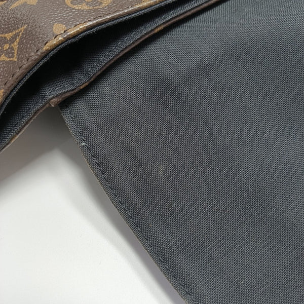 CHRISTOPHER PM Monogram Coated Canvas Brown