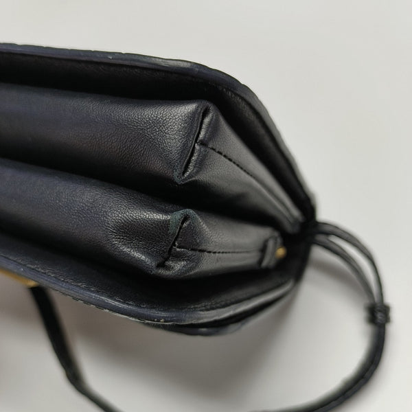 B. Calfskin Black