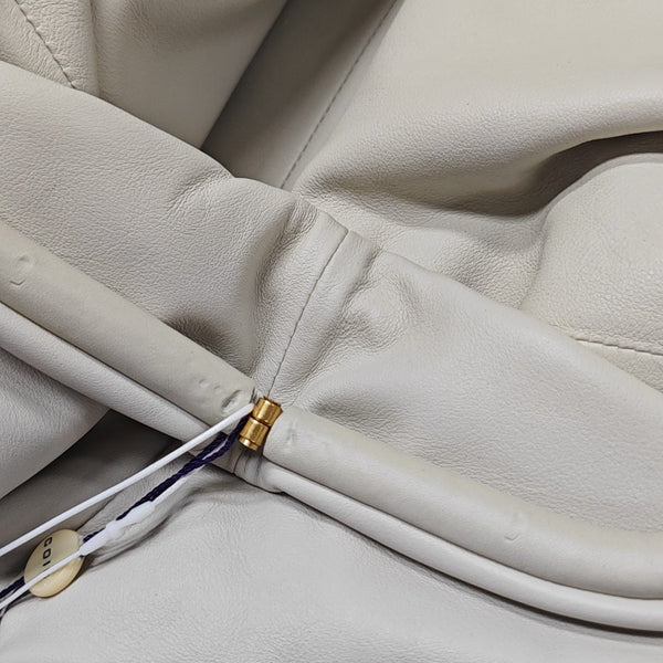 The Pouch Calfskin White