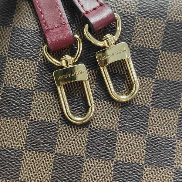 NÉONOÉ MM Damier Ebene Coated Canvas Brown