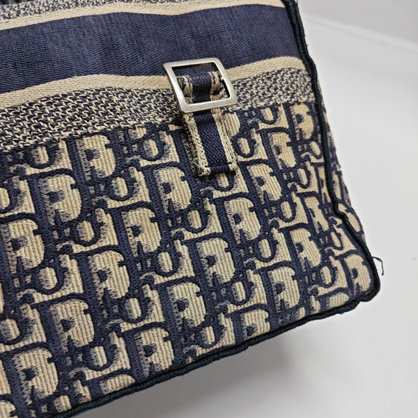 Diorcamp Large Oblique Canvas Blue