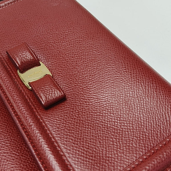 Ginny Mini Calfskin Red