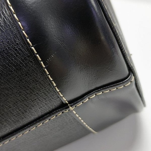 Calfskin Shoulder Bag Black