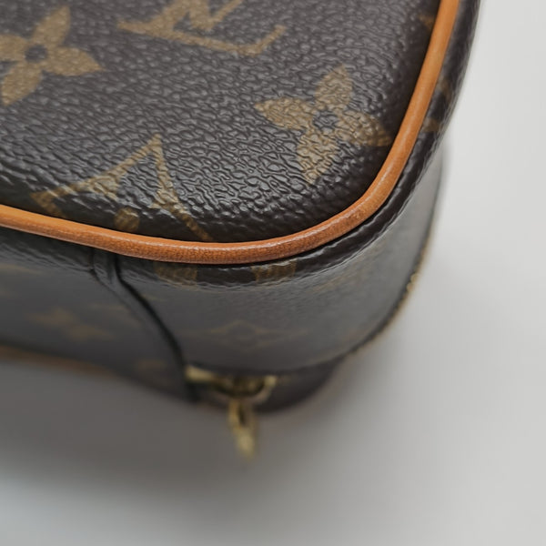 NICE Super Mini Monogram Coated Canvas Brown