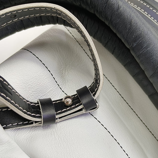 PALM SPRINGS PM Calfskin White