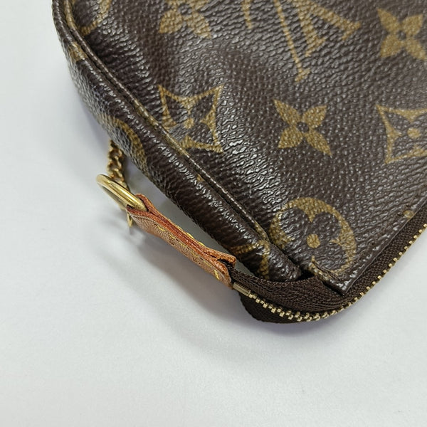 ACCESSOIRES MM Monogram Coated Canvas Brown