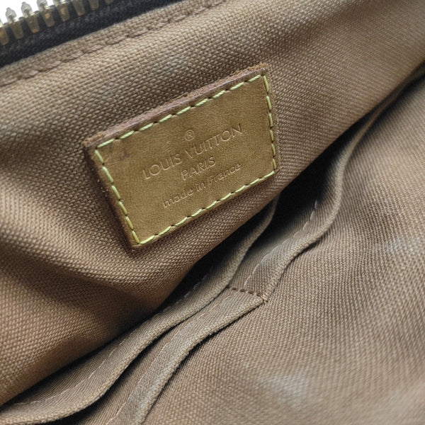 PALERMO PM Monogram Coated Canvas Brown