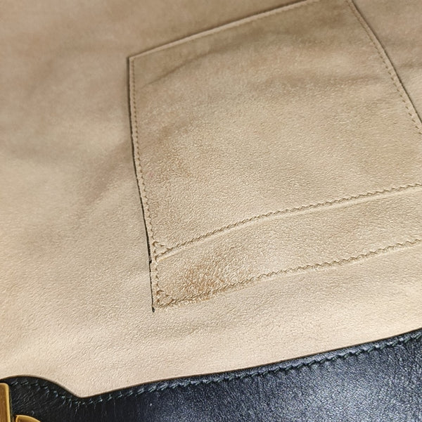 Padlock Medium Monogram Coated Canvas Brown