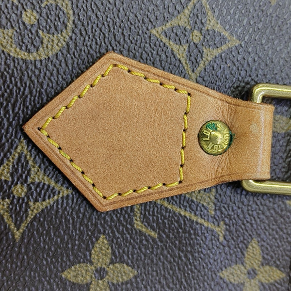 SAC PLAT GM Monogram Coated Canvas Brown