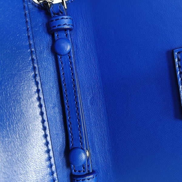 Leather Blue