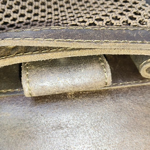 Quilted Calfskin Brown