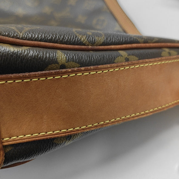 TULUM GM Monogram Coated Canvas Brown
