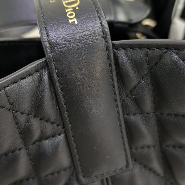 Toujours Medium Cannage Calfskin Black
