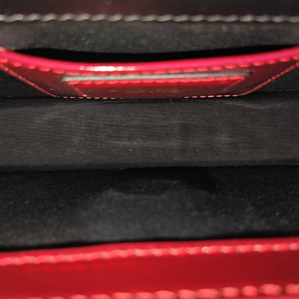 SERPENTI FOREVER Small Patent Leather Red