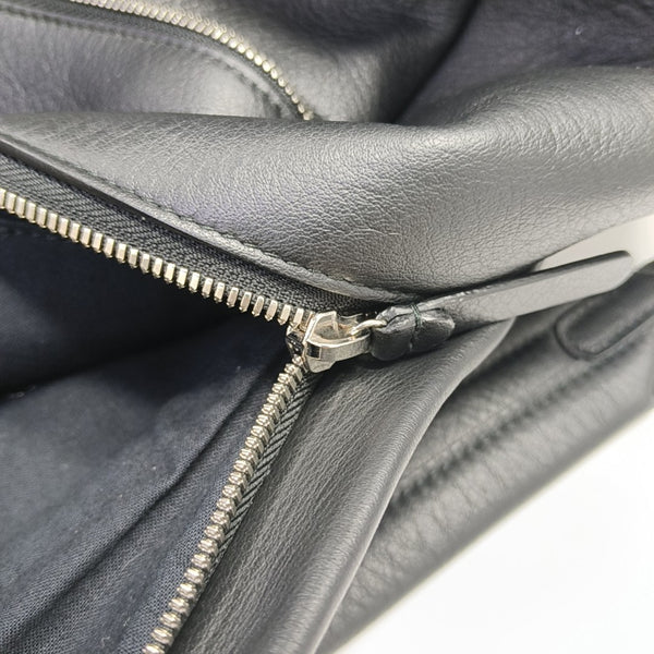 Calfskin Backpack Large Black